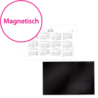 Magnetischer Minikalender quer 85 x 55 mm 