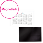 Magnetischer Minikalender quer 90 x 50 mm
