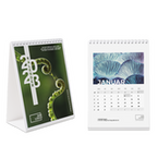 Monatstischkalender zum Aufstellen 13 Blatt 12 Monate + Deckblatt farbig bedruckt
