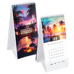 Monatstischkalender zum Aufstellen 13 Blatt (12 Monate + Deckblatt) Sonderformat (105 x 443 mm)