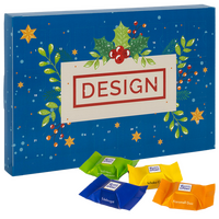 Multi Adventskalender: Ritter Sport Schokowürfel, 4/0 farbig bedruckt