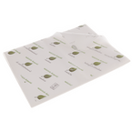 Einschlagpapier, bedruckt, liegend