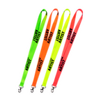 Neon-Lanyards mit Standardtext: Artist