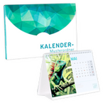 Neutrales Kalender-Musterset