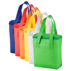 Non-Woven-Kühltasche mit Reißverschluss, ohne Werbeanbringung