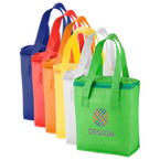 Non-Woven-Kühltasche mit Reißverschluss