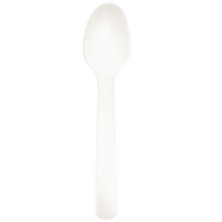 Papier-Kaffeelöffel 13 cm, unbedruckt