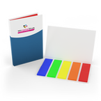 Papiermarker-Set 40 Blatt im bedruckten Softcover-Kartonumschlag farbig bedruckt