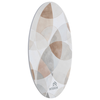 PET-Filzplatte - oval
