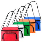 Picknick-Kühltasche aus Polyester mit Reißverschlussfach, ohne Werbeanbringung