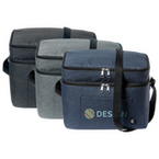 Picknick-Kühltasche mit Fach und zwei Reißverschlussfächern