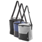 Picknick-Kühltasche mit Reißverschluss, Tragegriff und Fach, ohne Werbeanbringung