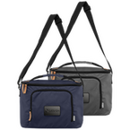 Picknick-Kühltasche mit Reißverschlussfach und Tragegriff