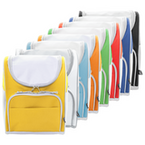 Picknick-Kühltasche mit zwei Reißverschlussfächern, ohne Werbeanbringung