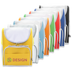 Picknick-Kühltasche mit zwei Reißverschlussfächern