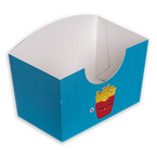 Pommesschale mit Automatikboden (13 x 7,8 x 8 cm) 