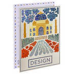 Postkarte, 12,0 x 17,5 cm, mit partieller Glitzer-Lackveredelung