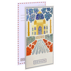 Postkarte, 7,4 x 14,8 cm, mit partieller Glitzer-Lackveredelung