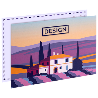 Postkarte, DIN A8 quer (7,4 x 5,2 cm)