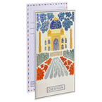 Postkarte, DIN lang (10,5 x 21,0 cm), mit partieller Glitzer-Lackveredelung