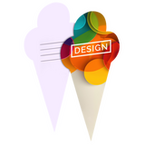 Postkarte, Stanzform Eis