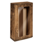 Praesentkarton, Holz mit Sichtfenster