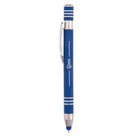 PREMIUM: Metall-Kugelschreiber Chroma-Touchpen mit einseitiger Lasergravur