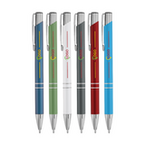 PREMIUM: Metall-Kugelschreiber matt 4/0-farbig einseitig bedruckt