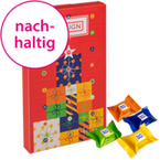 RITTER-SPORT-Adventskalender, 4/0-farbig bedruckt