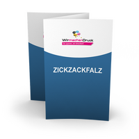 Flyer, farbig bedruckt, hoch