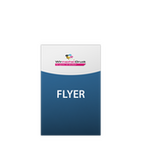 Flyer, farbig bedruckt, Hoch