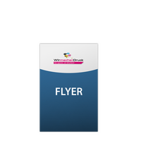 Flyer, farbig bedruckt, Hoch