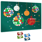 Sarotti-Naps-Adventskalender, 4/0-farbig bedruckt