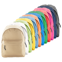 Schulrucksack aus Polyester, 9 l, ohne Werbeanbringung