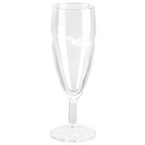 Sektglas frontal graviert