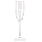 Sektglas frontal graviert
