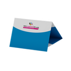 Selfmailer, gefalzt auf DIN A6 (14,8 x 10,5 cm), 6-seiter