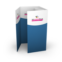 Selfmailer gefalzt auf DIN lang (21,0 x 10,0 cm) 12-seiter