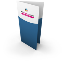 Selfmailer gefalzt auf DIN lang (21,0 x 9,9 cm) 4-seiter