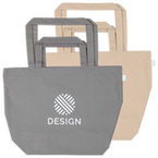 Shopper aus recycelter Baumwolle mit vier Henkeln