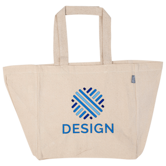 Shopper aus schwerem, recycelte Baumwollmix