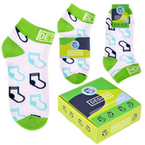Sneakersocken frottiert, hochwertig gestrickt