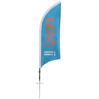 snowflag-premiumkonkav-large-44farbig-bedruckt-inkl-gestaenge-und-erdspiess-80-cm-laenge