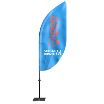 snowflag-premiumkonvex-medium-40farbig-bedruckt-inkl-gestaenge-und-6kgmetallbodenplatte