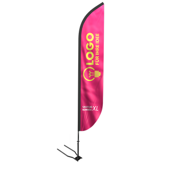 snowflag-premiumkonvex-xl-40farbig-bedruckt-inkl-gestaenge-und-autofuss