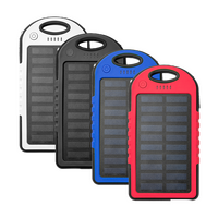 Solar-Powerbank mit LED-Ladeanzeige 5 W 4.000 mAh