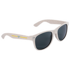 Sonnenbrille aus Bambusfasern, ohne Werbeanbringung