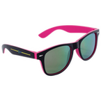 Sonnenbrille mit zweifarbigem Rahmen