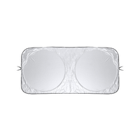 Sonnenschutz fuer Auto, Silber