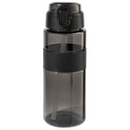 Sportflasche aus RPET mit Flip-Top-Deckel und Silikonring, 700 ml, ohne Werbeanbringung